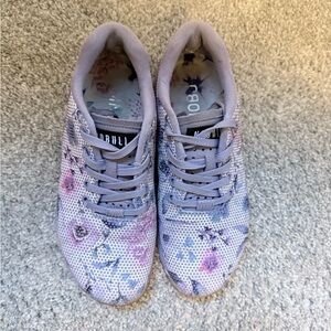 NOBULL Purple Floral Sneakers